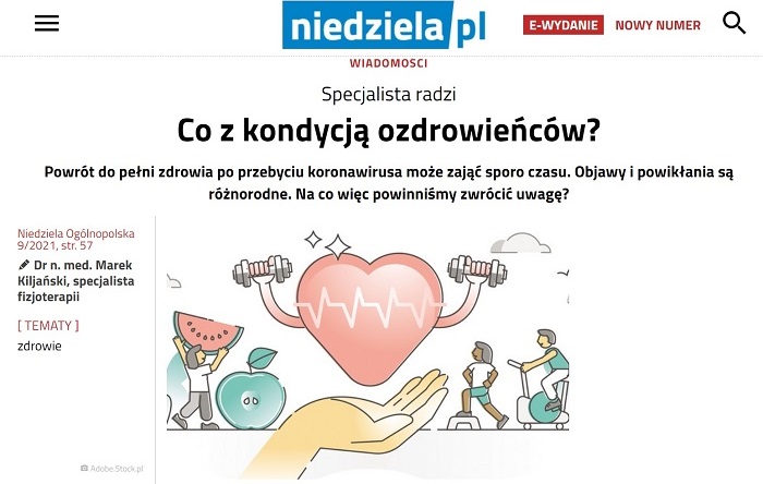 Co z kondycją ozdrowieńców?