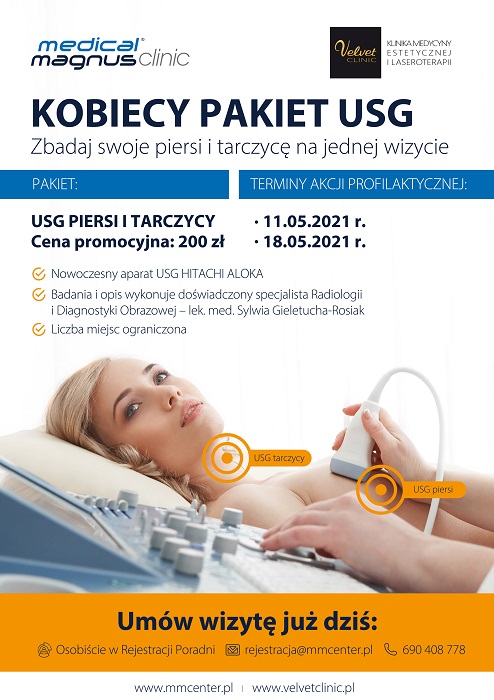 Kobiecy Pakiet USG w Medical Magnus Clinic