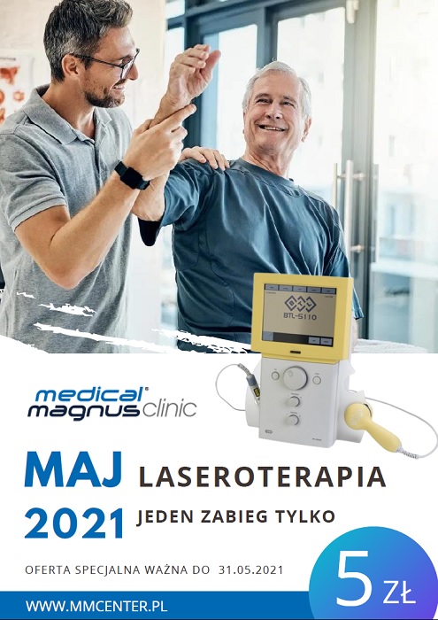 Promocja na laseroterapię w Medical Magnus Clinic