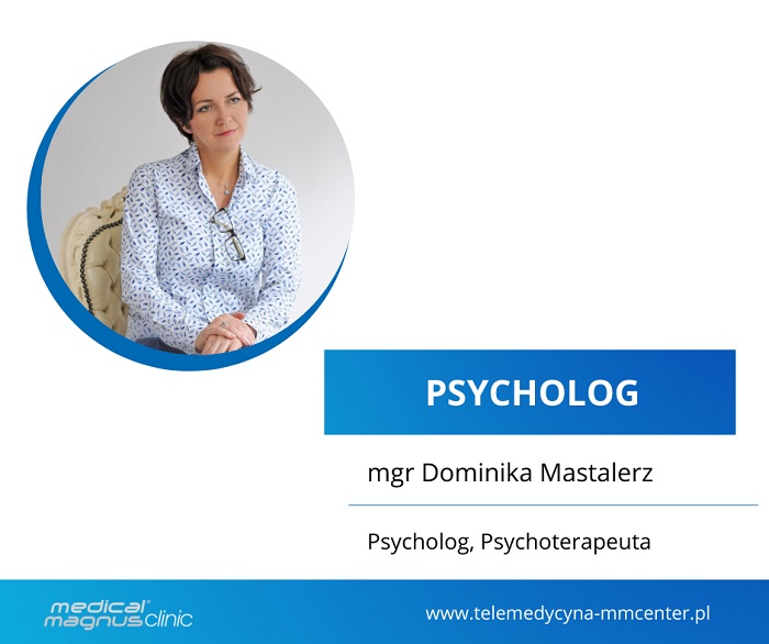 Psycholog Dominika Mastalerz