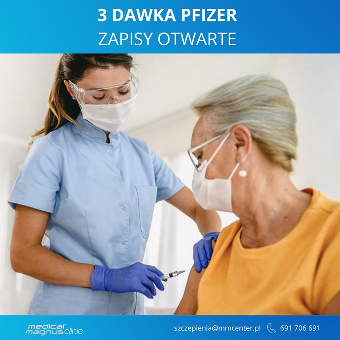 Szczepienia p/Covid-19 - 3. dawka - Medical Magnus Clinic