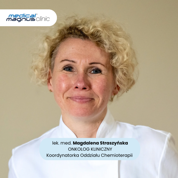 dr Magdalena Straszyńska ONKOLOG KLINICZNY