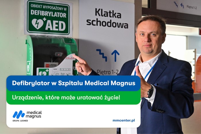 𝐃𝐞𝐟𝐢𝐛𝐫𝐲𝐥𝐚𝐭𝐨𝐫 𝐰 𝐌𝐞𝐝𝐢𝐜𝐚𝐥 𝐌𝐚𝐠𝐧𝐮𝐬 prezentuje dr Mariusz Klincewicz, Dyrektor Medyczny Medical Magnus.